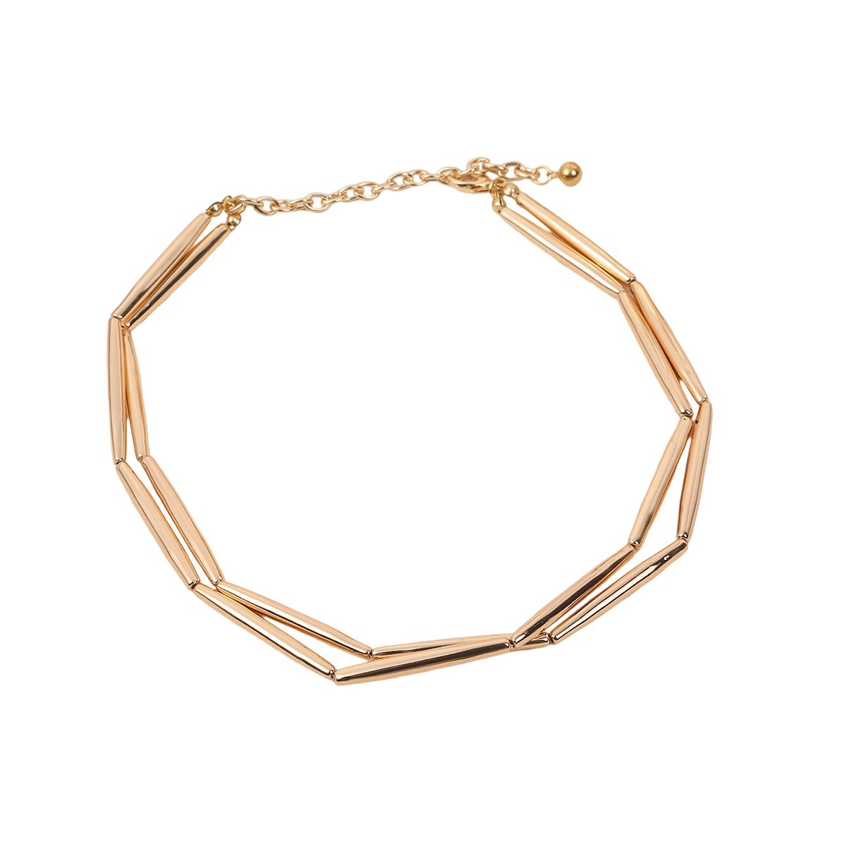 Minimalist Layered Necklace In Gold Delicate Chains Quiet Luxury_voghion.com