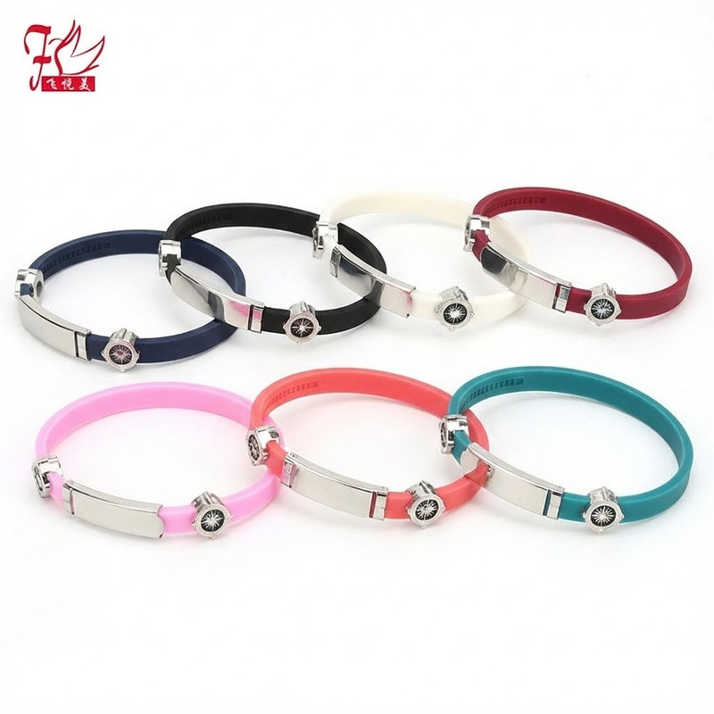 Source Factory Creative Compass Negative Ion Anti-Static Silicone Bracelet Balance Outdoor Sports Couple's Adjustable Bracelet Source Factory Creative Compass Negative Ion Anti-Static Silicone Bracelet Balance Outdoor Sports Couple's Adjustable Bracelet