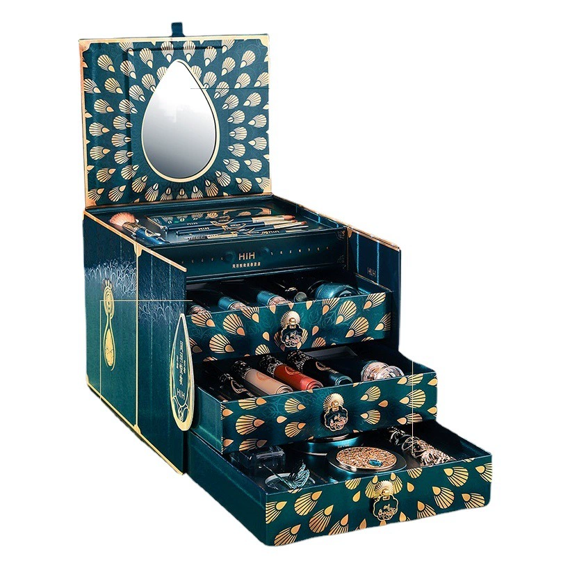 Набор косметики HIH Fengyu Yue Makeup Beauty Kit Oriental National Trend 520 ко Дню святого Валентина, рождественский подарок