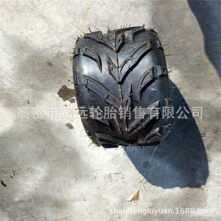 现货万达牌ATV沙滩电动车轮胎 19X7-8 观光车轮胎 19*7-8