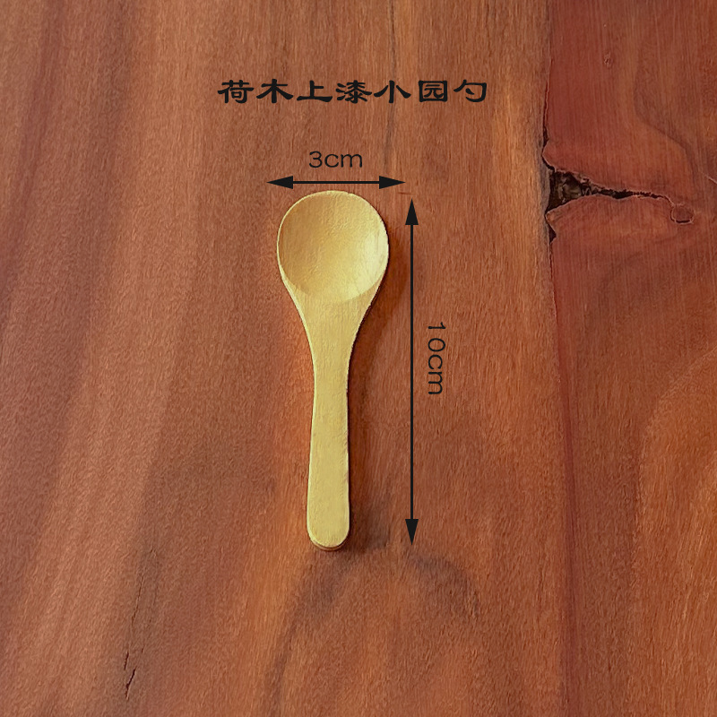 木製スプーン 小さなスプーンメーカー卸売 木製調味料スプーン 砂糖スプーン ベビー粉ミルクスプーン ブナ材食器スプーン|undefined