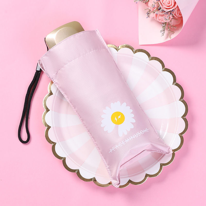 【5つ折り】傘差しカバー-デイジーピンク