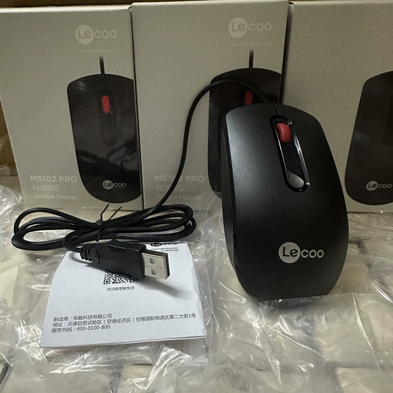 Подходит для мыши Cool Red Dot MS102 с проводом USB оптоэлектроника Офис Домашний деловой компьютерный набор оптовый