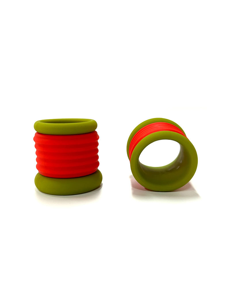 Silicone Locking Cock Ring, Manual Delay Ring for Longer-Lasting Control — detail image 3