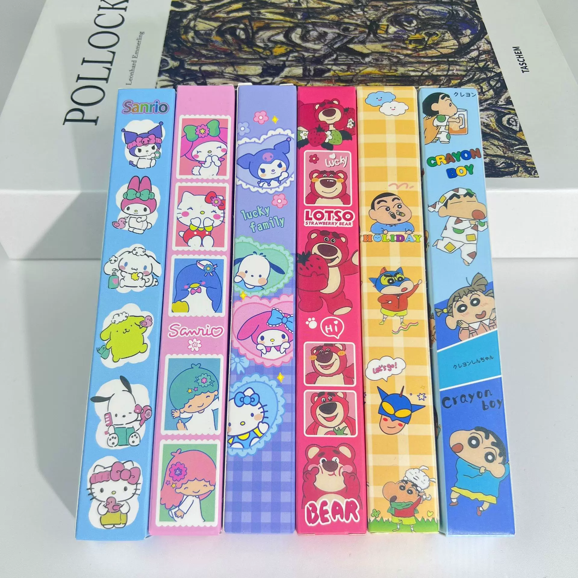 盲盒笔的包装盒抖音直播对对碰三丽鸥抽奖中性笔空盒子草莓熊批发