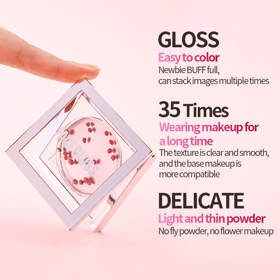 Transfronterizo PAGE VINE de alta calidad cosméticos duraderos impermeables antiperspirantes veganos faciales brillantes bacterias bandeja de blush