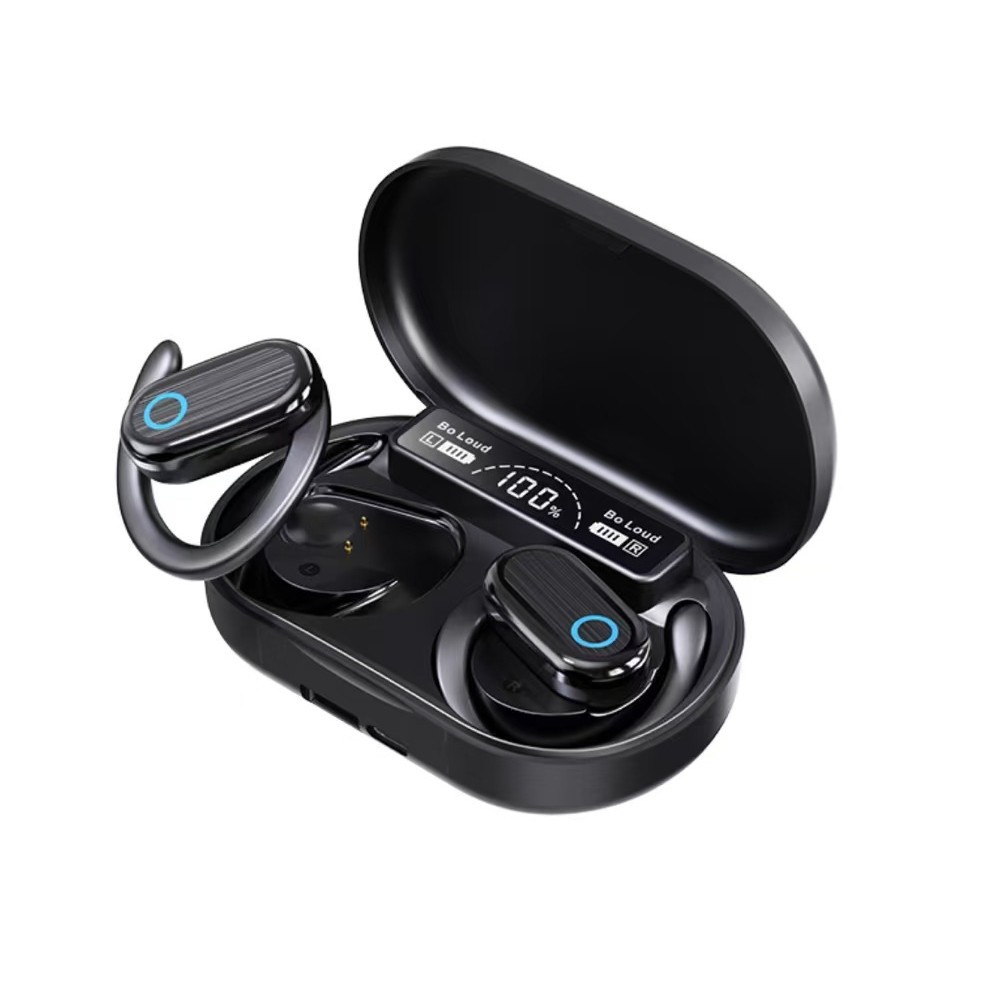 2025 nuevo modelo de banco de energía X95 auriculares inalámbricos Bluetooth tipo colgante sin oído, alta calidad de sonido, larga duración de la batería transfronteriza