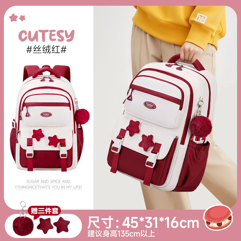 Mochila de escuela primaria transfronteriza de la fábrica de Shaodong