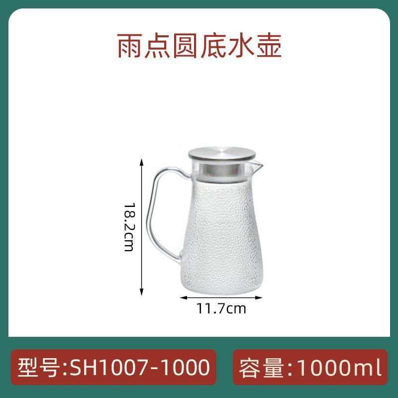 barraca de barbacoa martillo general resistente a alta temperatura a prueba de explosiones hervidor de agua fría de gran capacidad para el hogar engrosar y aumentar la tetera de flores