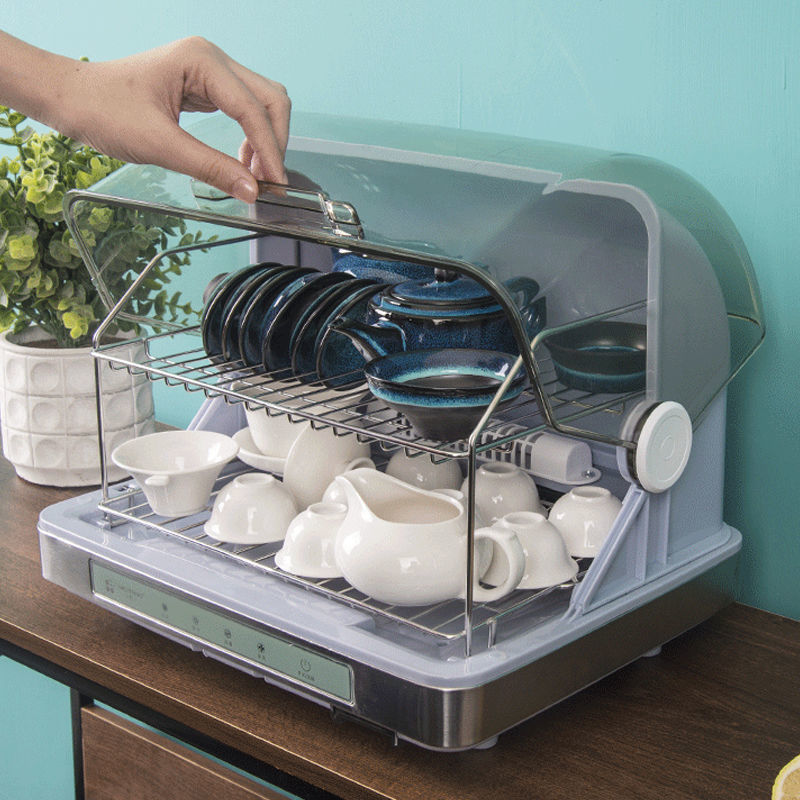 Tea Cup Sterilizer Cabinet, No-Drainage Kung Fu Tea Set Sterilizer, Small Cleaning Cabinet for Office and Home Use, Kitchen Cup Rack Tea Cup Sterilizer Cabinet, No-Drainage Kung Fu Tea Set Sterilizer, Small Cleaning Cabinet for Office and Home Use, Kitchen Cup Rack