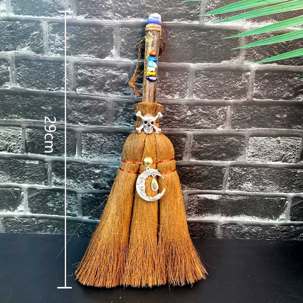 Wood Material Halloween Festival Sun, Moon, Skull Pattern Casual, Simple Style Style Halloween Casual Simple Style Sun Moon Skull Wood Party Decorations Table Decoration Party Supplies