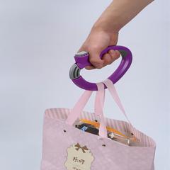 プラスチック取っ手の省力ショッピング取っ手の取っ手はロゴを印刷できます。
