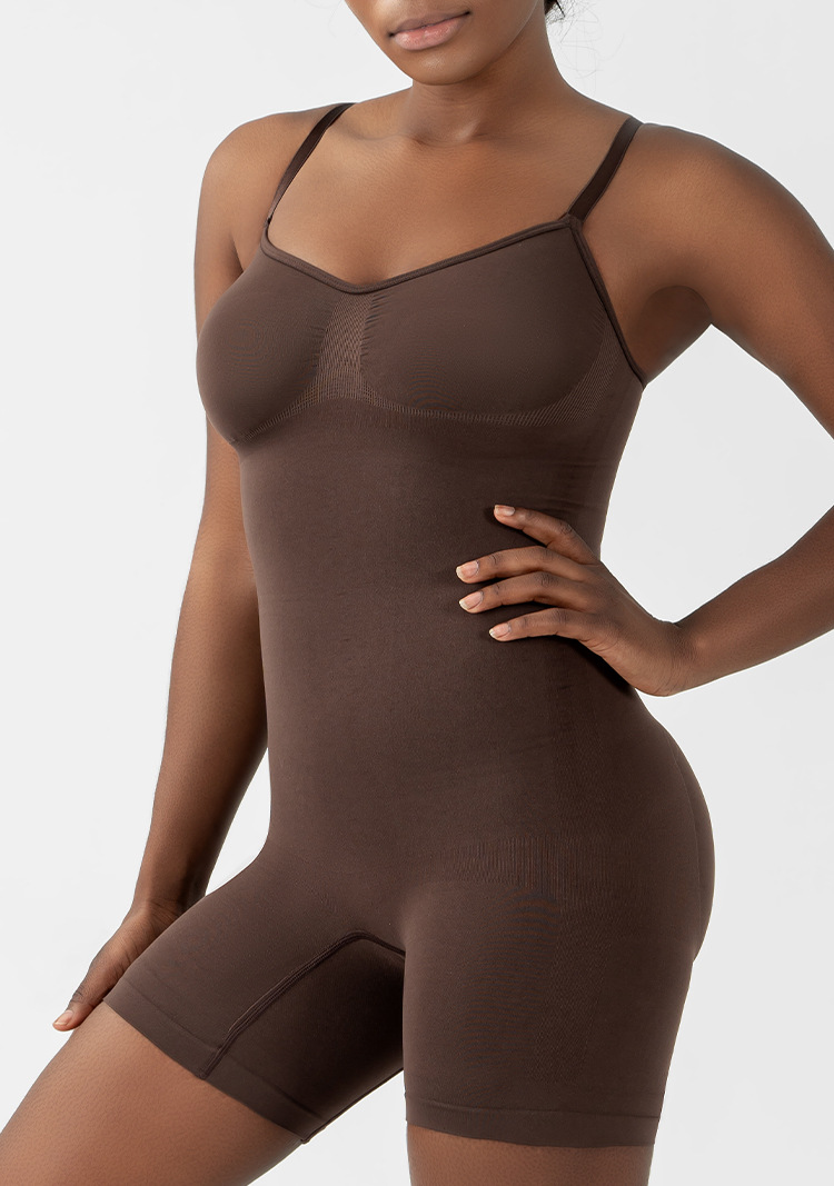 Seamless Bodysuit Shapewear Tummy Control And Butt Lifting Shaper_voghion.com