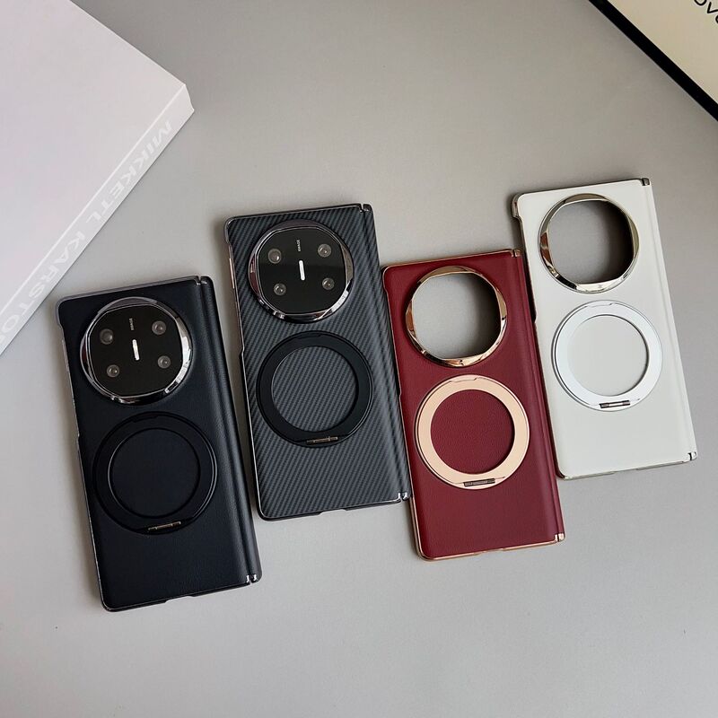 Suitable for Huawei Matex6 Rotating Stand Mobile Phone Case X5 Magnetic Central Axis Protective Cover X3 Hinge Protection Collection