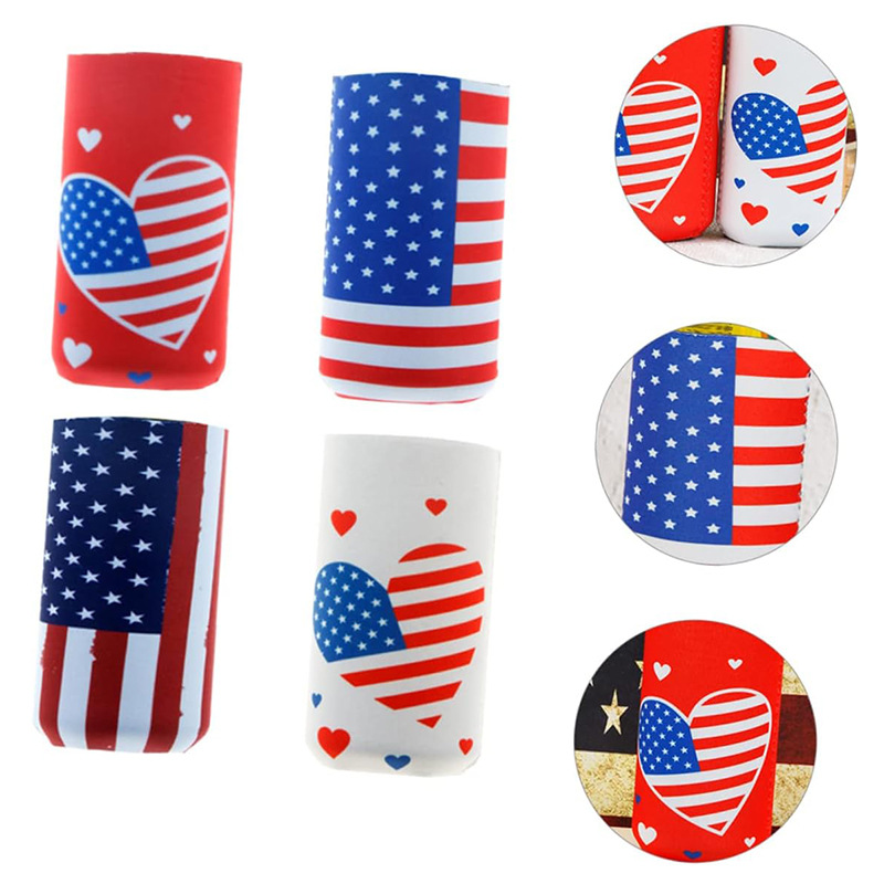 厂家现货330ML细长款可乐瓶套 neoprene连底保温啤酒潜水料杯套