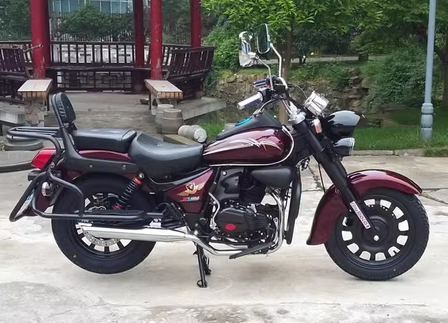 Retro Motorcycle Sports Car 200Cc National Iv Efi Can Be Licensed Storm Harley Prince Fuel Straddle Street Motorcycle