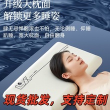 跨境Shopee定制双核双芯压慢回弹深睡枕-朵记忆枕酒店同款记忆棉