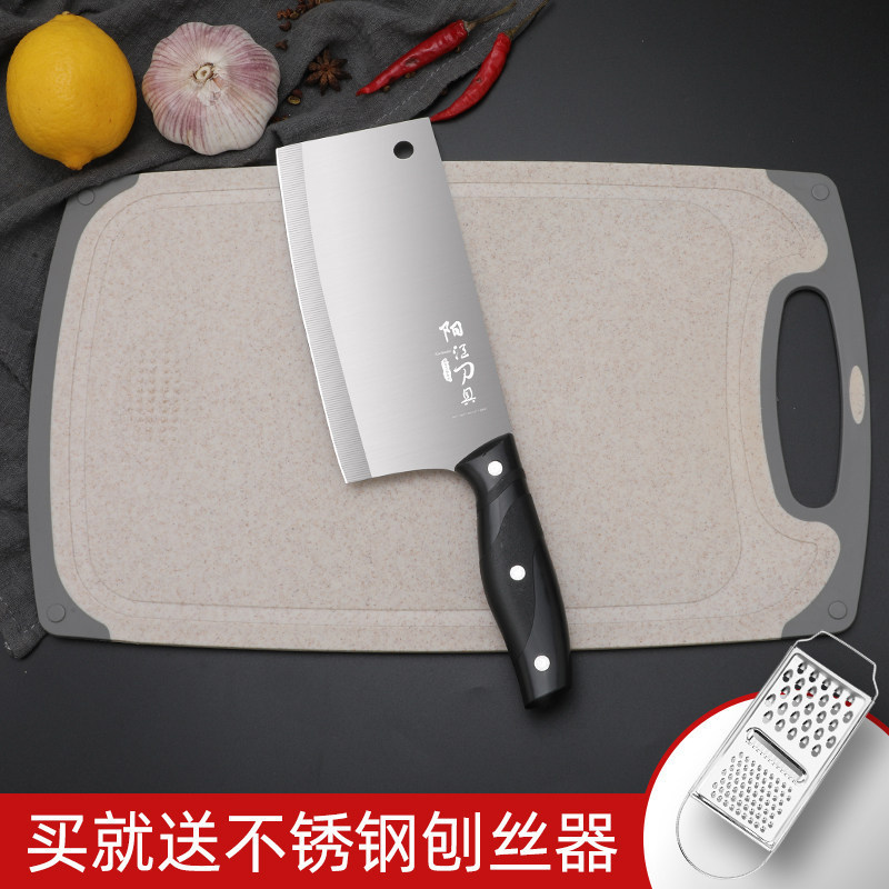 Cuchillo de cocina afilado Yangjiang cuchillo de cocina de cocina cuchillo de cocina dormitorio conjunto de tabla de corte super