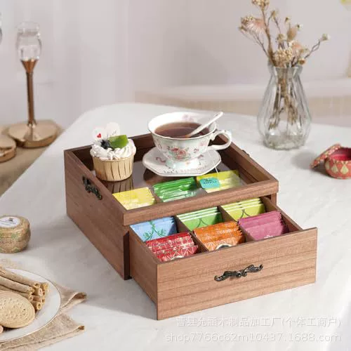 Коробка для хранения ящика с деревянным ящиком акриловый чехол для раздвижных коробок