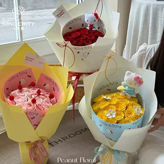 Los siete colores cordier Kitty toda la serie de productos de embalaje de flores solo flor florista decoración de material de embalaje de flores DIY cinta