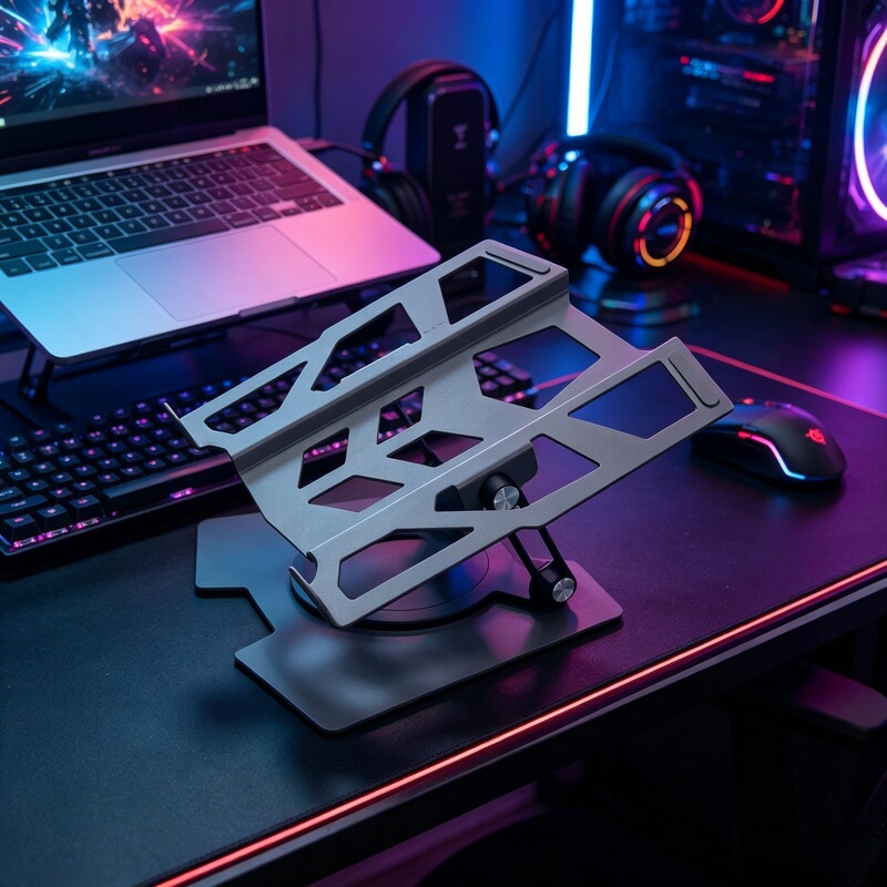 【360 ° Rotating】Specialized laptop stand for gaming notebooks, cooling base, pure metal, vertical office use 【360 ° Rotating】Specialized laptop stand for gaming notebooks, cooling base, pure metal, vertical office use