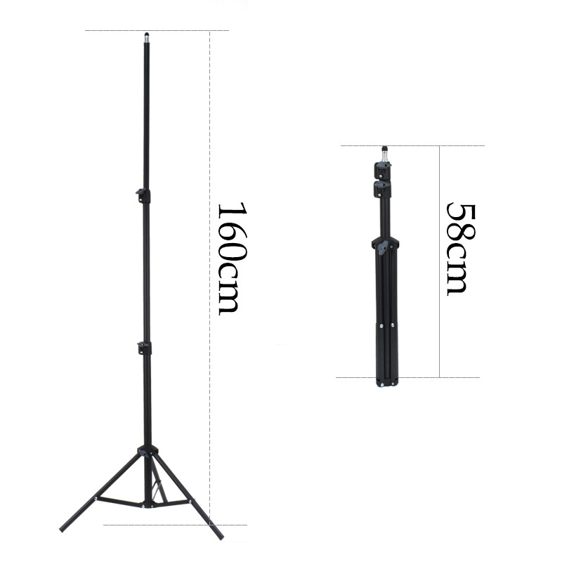 Inicio proyector retráctil piso soporte trípode metal 1,6 M instalación-libre portátil bandeja soporte