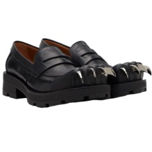men's Chunky Loafers 1.5 Inch Lug Sole Slip On Platform�羳