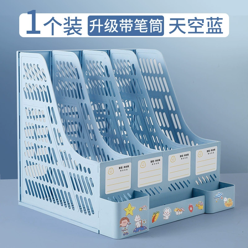 Capacious storage box, bookshelf, storage system for documents