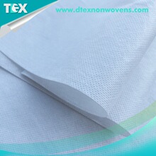 白色22目木浆涤纶水刺无纺布
