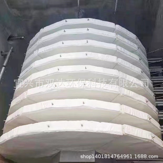 全浸没半浸没纤维转盘过滤器 滤布滤池 竖片式污水处理转盘