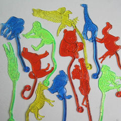 Soft rubber sticky forest animal wall-climbing man spiderman palm meteor hammer can stick on the wall of pranks small toys 