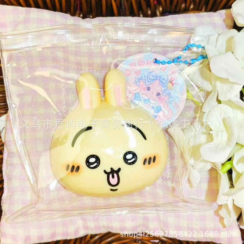 Jiyi Usachi Xiaoba ピンチスローリバウンド減圧おもちゃ水っぽいクリーム泥シリコーン Jiyikawa 卸売|undefined