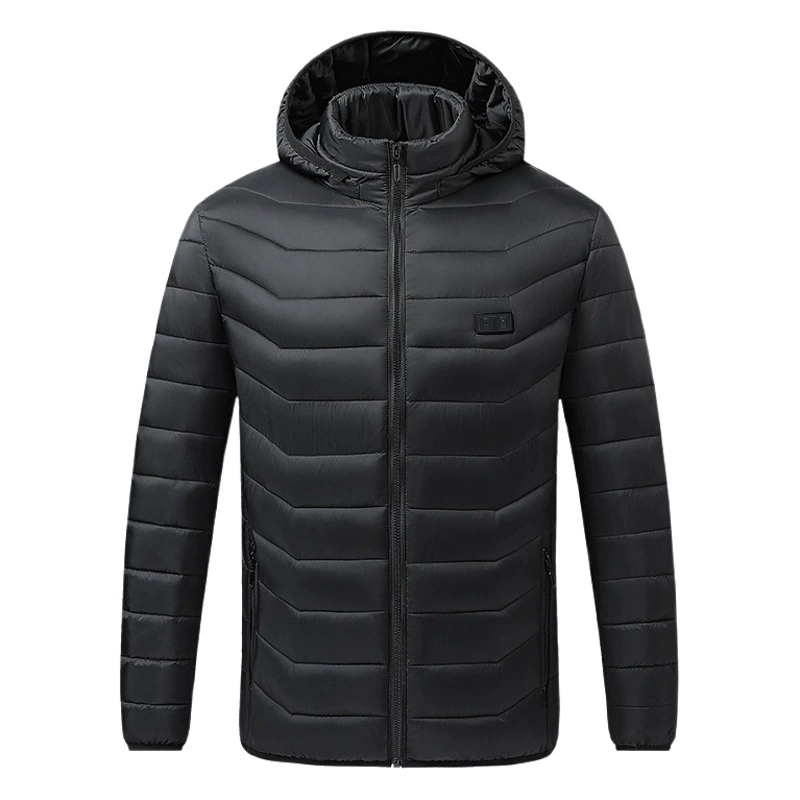 Утепленная одежда с подогревом для мужчин и женщин, умная куртка с подогревом, поддержание постоянной температуры по всему телу, четыре режима, двадцать один зон, утолщенная и теплая.