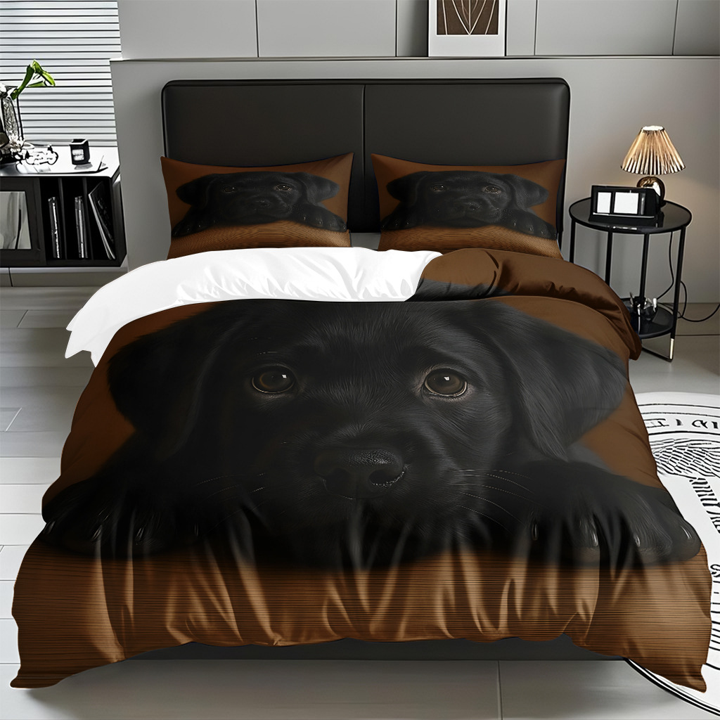 Cute perrito abrasión kit impresión digital pro-piel fabricante textil respirable venta directa soporte TEMU / JIT