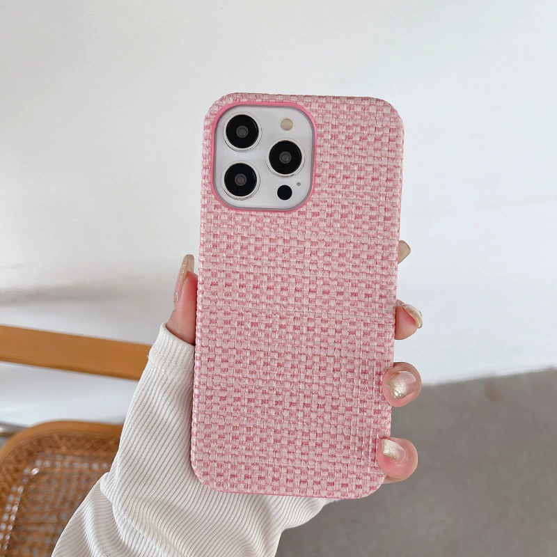 Чехол для телефона Apple iPhone 11–15 совместимый, вязаный «свитер», противоскользящий демисезонный
