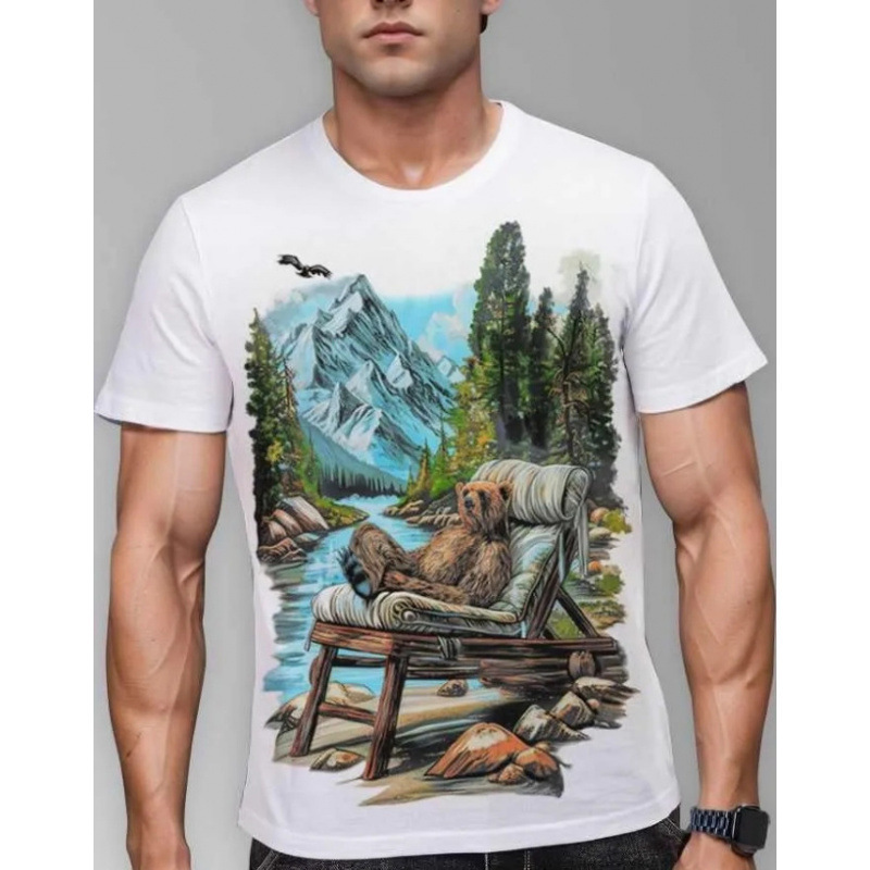 ホット販売漫画プリント半袖メンズ大きいサイズラウンドネック Tシャツルーズトップソース|undefined