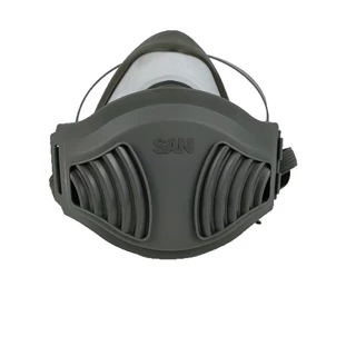 SAN1212特价晟安防尘口罩防颗粒物呼吸器工业防护KN95硅胶防尘面