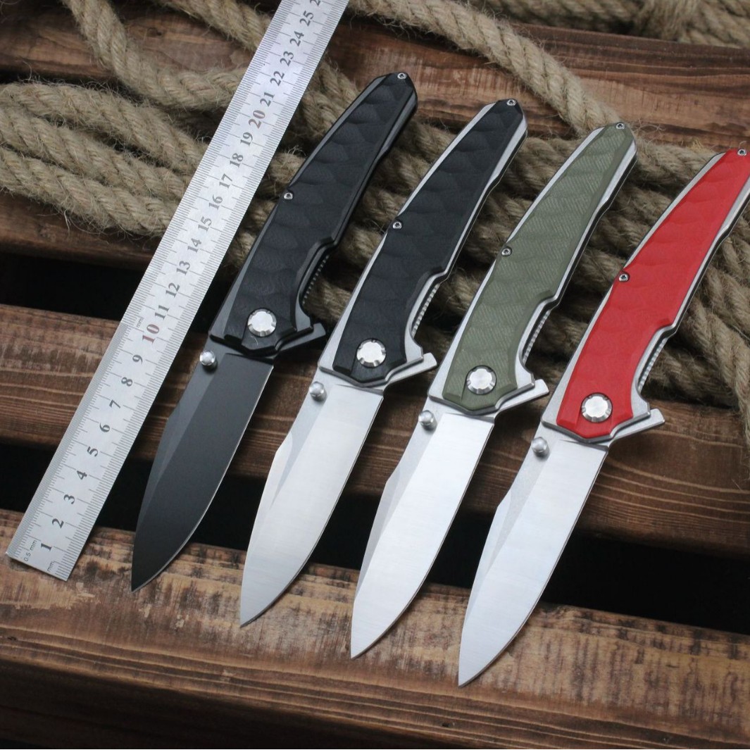 蟒蛇新款G10折刀 随身户外战术厂家批发亚马逊折叠刀