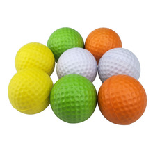 42mm握力球PU發泡實心海綿軟球室內高爾夫阿波羅彈球練習玩具球