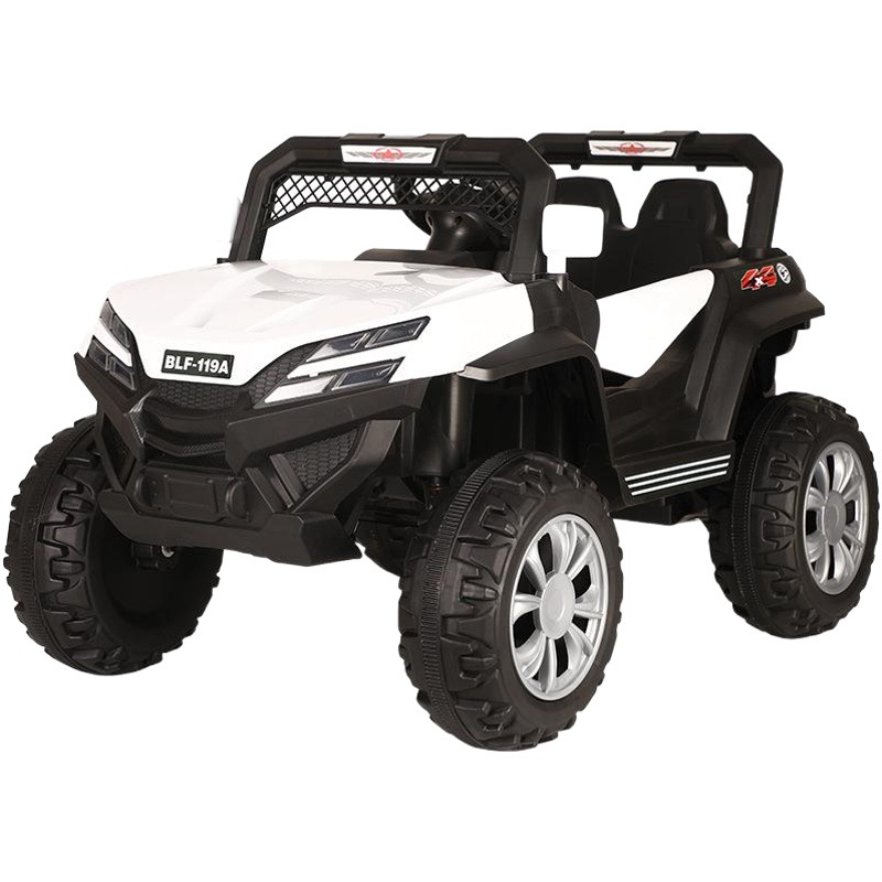 El coche de juguete eléctrico de cuatro ruedas para niños puede sentarse vehículo todoterreno con tracción en las cuatro ruedas con control remoto coche de gas niños lote de coches de educación temprana