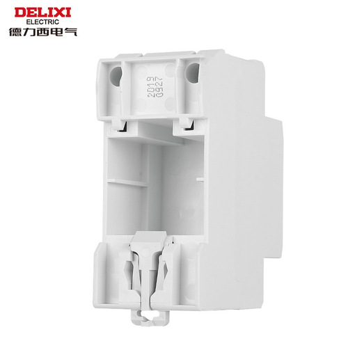 Delixi electrical modular socket DZ47X card guide rail 10A16a two-three plug five-hole industrial multi-function AC30