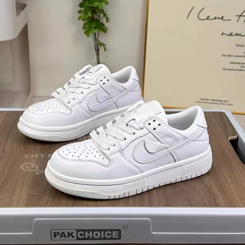 Низкие кеды Air Jordan унисекс белые повседневные для студентов
