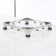 Washing Machine Base Washing Rack Pad Elevated Frame Movable Frame Universal Frame Universal Frame with Universal Wheel Stretch and Telescopic Adjustment