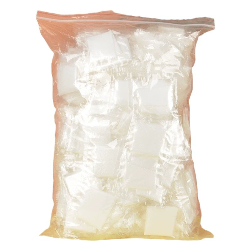 Одноразовые перчатки пищевой однопакетный пакет утолщение двух пластиковых независимых упаковочных перчаток для печати логотипа