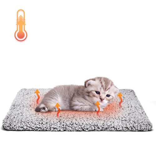 Pet heating pad small heat storage blanket heating constant temperature waterproof cat bed dog cat mat constant temperature heat storage pad
