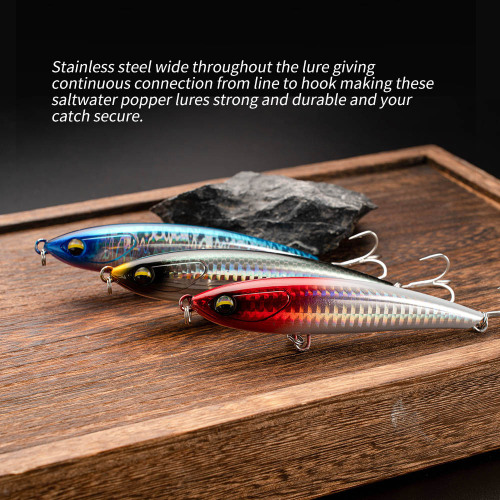 Submerged Lead Pen Casting Lure for Paddlefish, Bay Channel Long Cast, Tail Bending for Perch, Suitable for Crucian Carp, Perch, and Mandarin Fish, 10.5cm, 28.4g