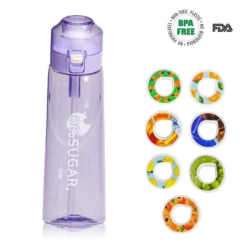 Copa perfumada - logotipo de zona púrpura transparente con 7 anillos