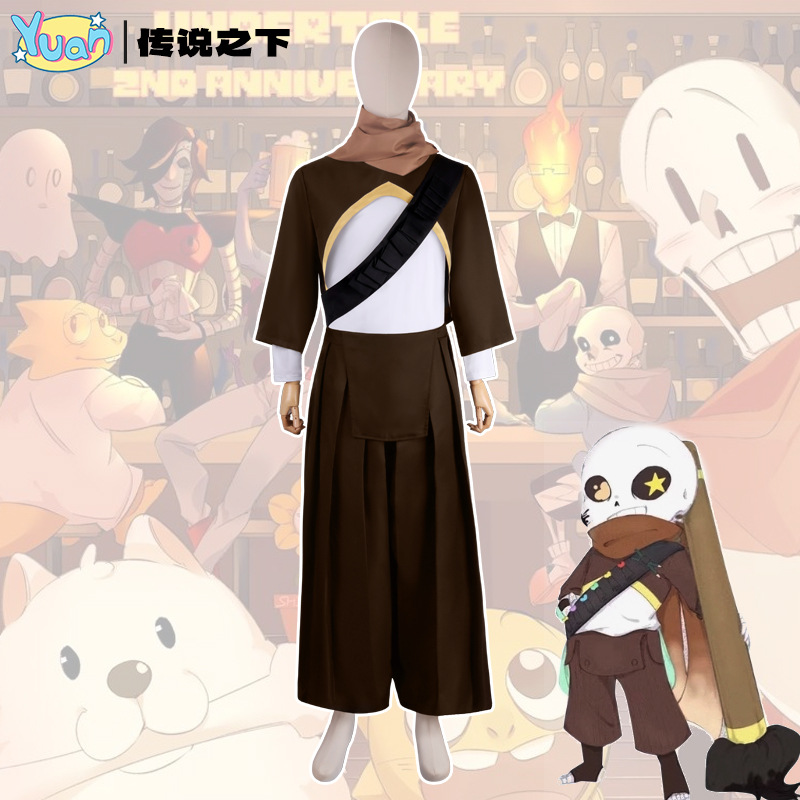 传说之下UNDERTALE二次元动漫衣服Inktale errortale cosplay服装