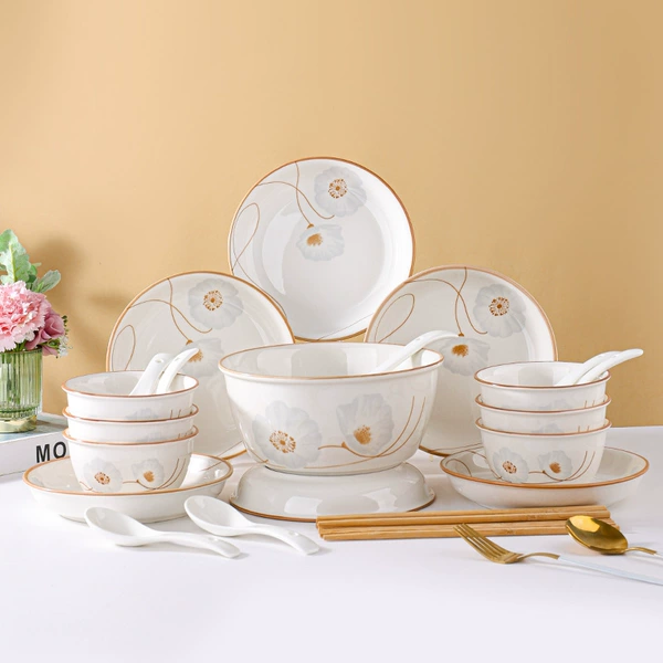 Set, soup bowl, 32 pieces