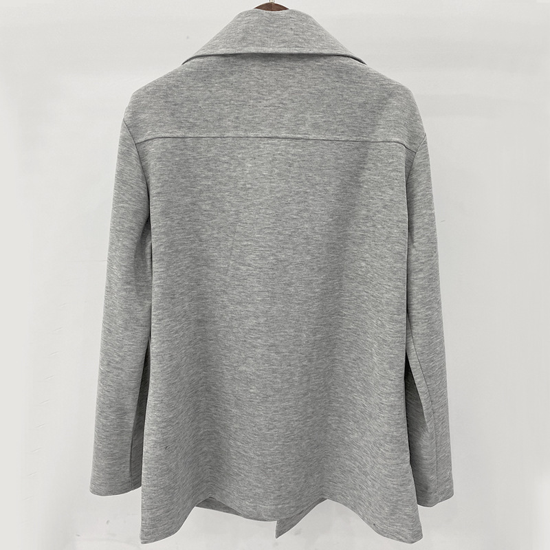 Cappotto uomo slim fit revers antivento casual per autunno_voghion.com